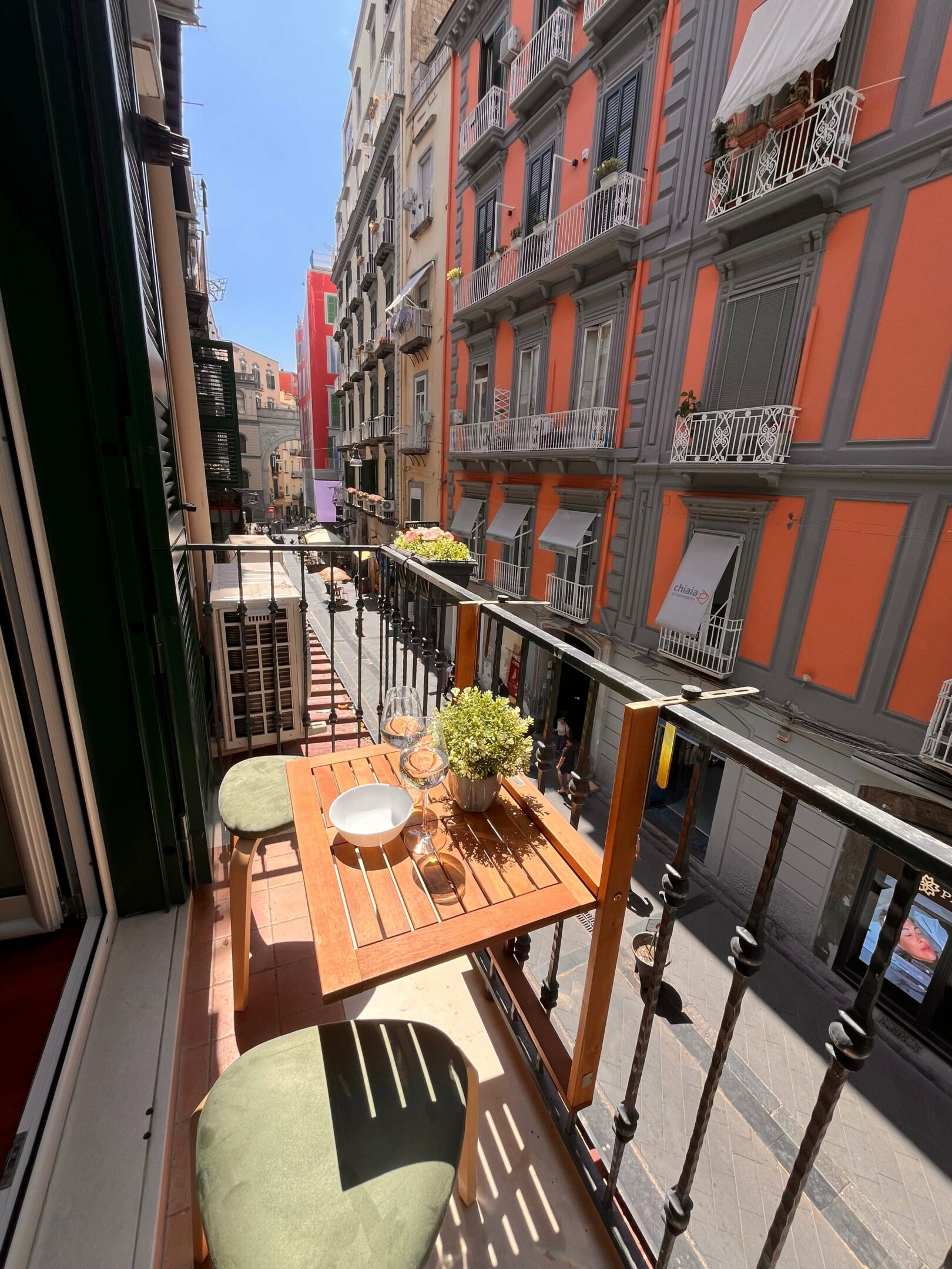 BeB NAPOLI balcone